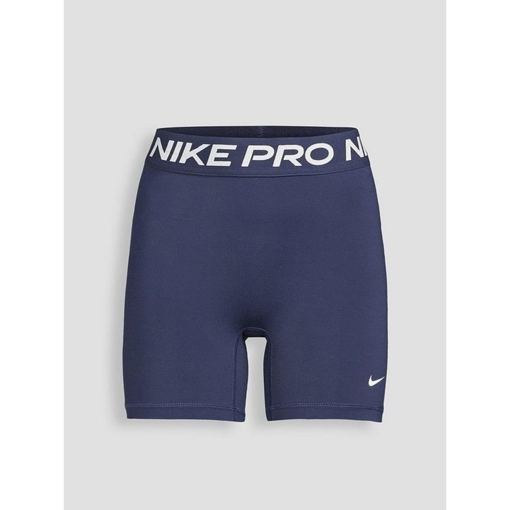 Nike Pro Dri-FIT Women Navy Blue Compression Training Shorts Small CZ9831-451